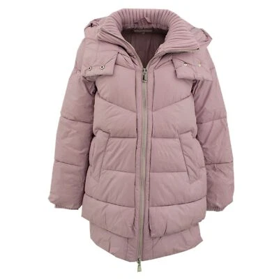 S OLIVER Damen Parka Winterjacke Steppjacke Kapuze flieder lila violett 28154 - Bild 1 von 4