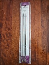 Knit Picks Straight Knitting Needles Harmony Wood US 4, 3.5mm 10"