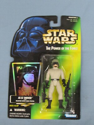 AT-ST Driver Star Wars 1997 Power of The Force Actionfigur Sammlung 2