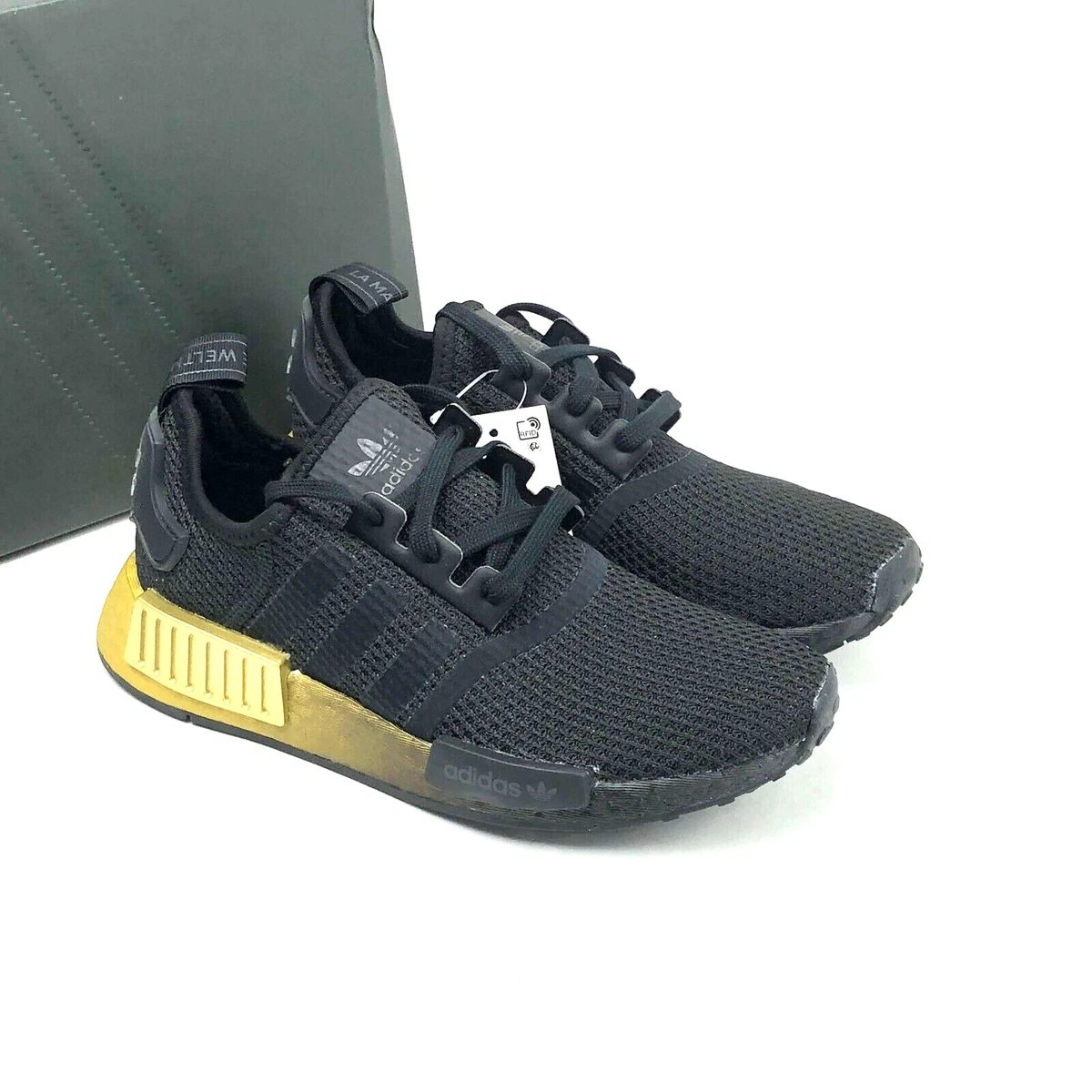adidas gazelle silver green womens adidas NMD_S1 Black 8.5 main image 0