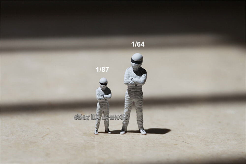 1/64 Scene Props Racing Suit Man Miniature Figures Model For Cars Vehicles Toys