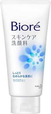 KAO Biore Skin Care facial wash Moisture 130g