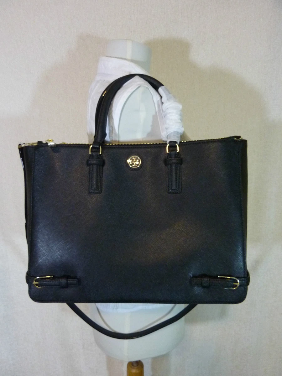 Tory Burch Large Robinson Tote Bag - Black