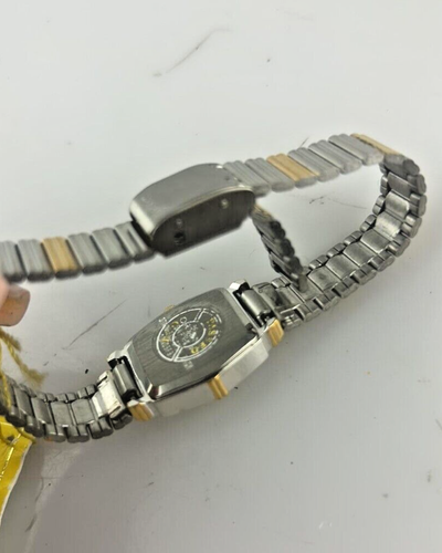 Montre Orient Quartz 19 MM Femme vintage Japon Non Fonctionnant Rechange Acier - Photo 3 sur 3