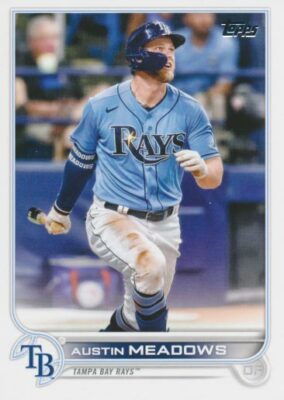 2022 Topps #152 AUSTIN MEADOWS - Tampa Bay Rays