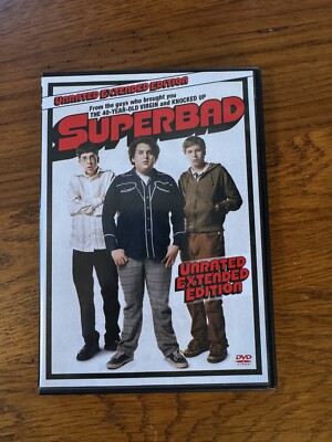 Super Bad: Unrated Extended Edition - DVD - VERY GOOD