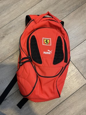 puma ferrari backpack red