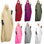 miniature 2  - Musulmans Overhead Motif Abaya Hijab Khimar burqa prière robe longue niqab Caftan Jilbab