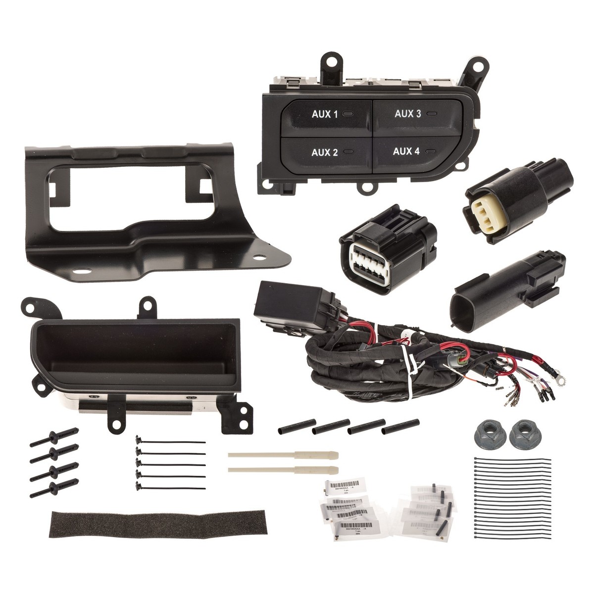 18-26 JEEP WRANGLER JL NEW BODY STYLE AUX SWITCH BANK KIT OEM