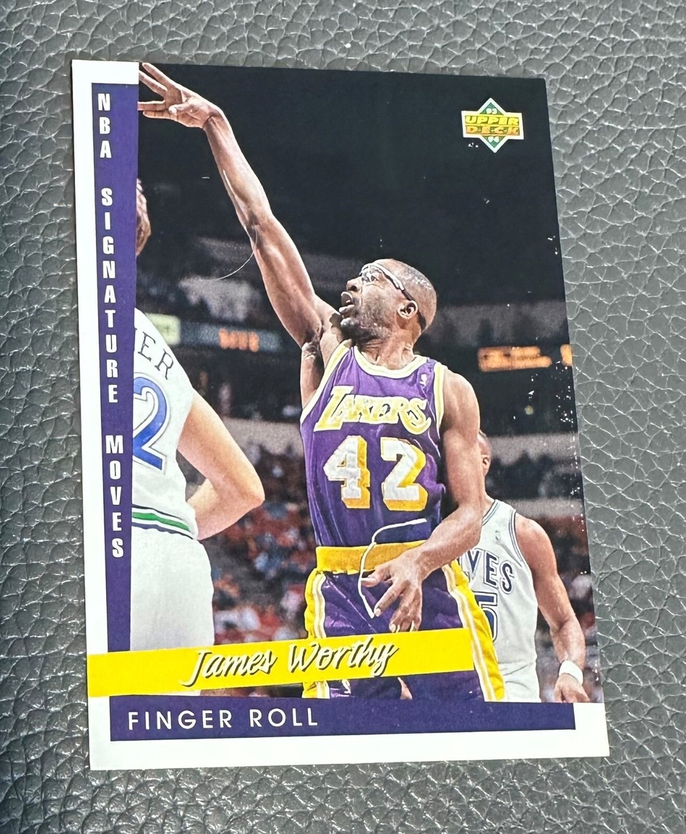 1993-94 Upper Deck James Worthy #250 HOF Lakers | eBay