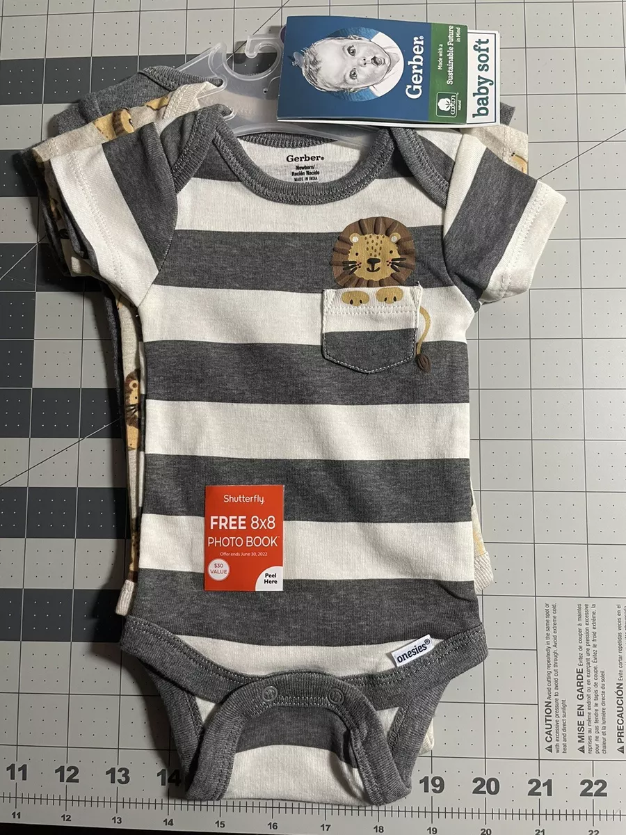 Gerber organic hotsell onesies 3 pack