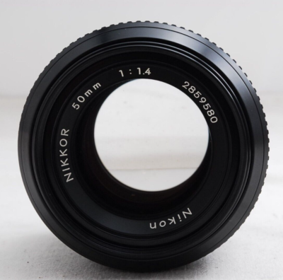 NIKON NON Ai NIKKOR 50mm F1.4 Lens+Lens Hood From Japan | eBay