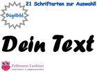 ★ Dein Text 5cm Bügelbild ★ Hotfix Flexfolie ★ Name ★ Wunschtext ★ zum Aufbügeln