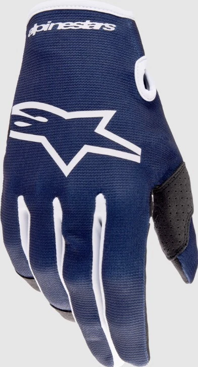Guantes Alpinestars Radar Night Azul Blanco-DESCAT