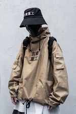 Niepce Urban Lightweight Streetwear Techwear Windbreaker Jacket with Hood