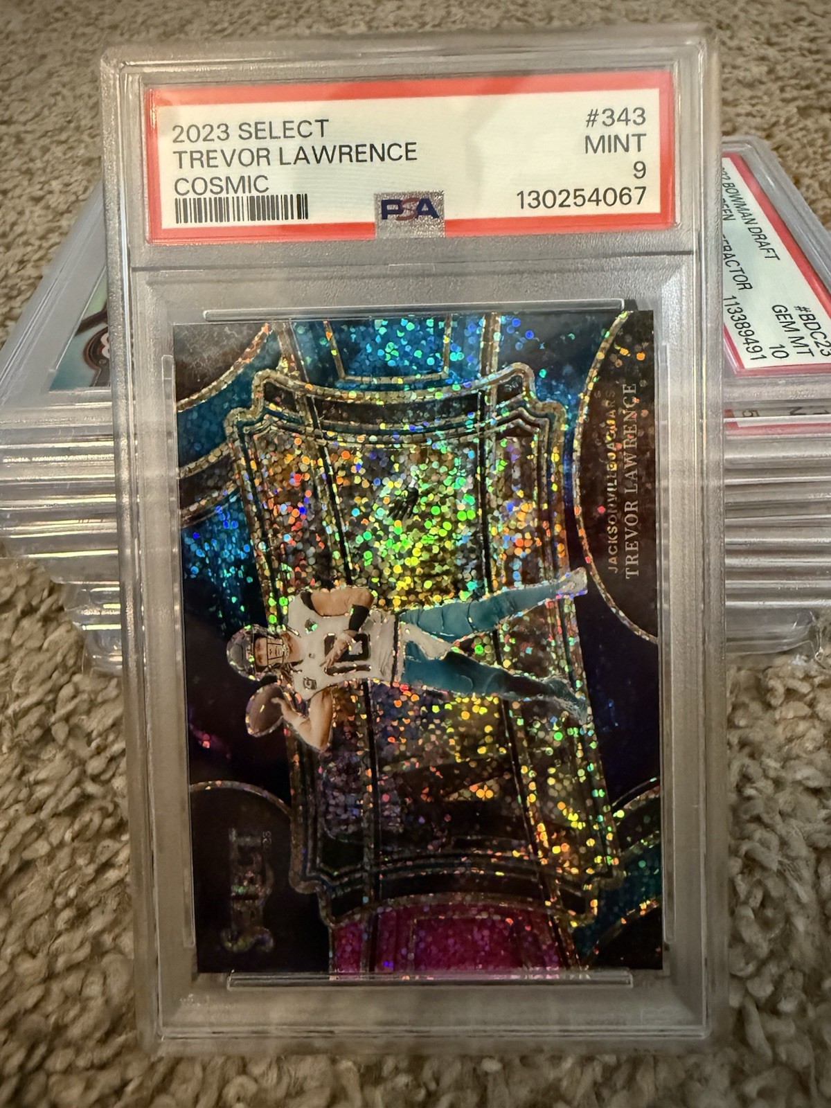 2023 Panini Select Trevor Lawrence Field Level Cosmic Prizm SSP Jaguars 🔥🔥