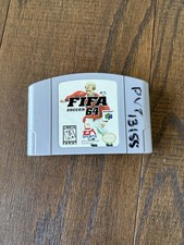 FIFA Soccer 64 Nintendo 64 N64 Cartridge Only Authentic Tested Working