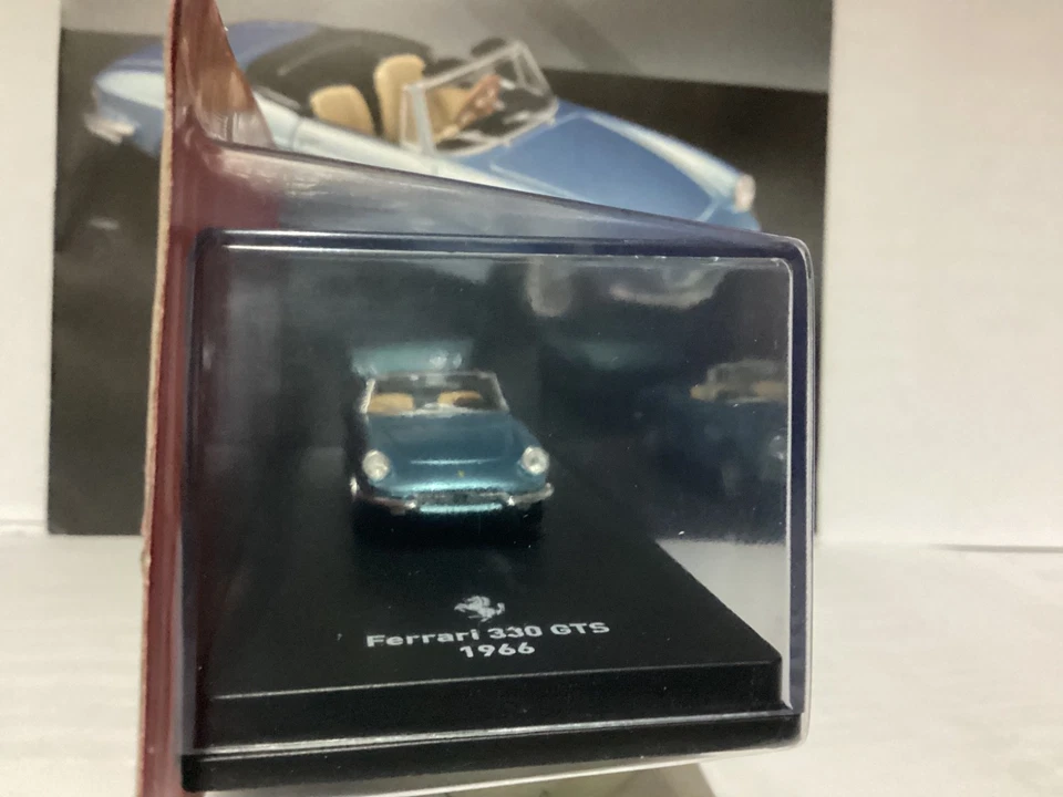 FERRARI 330 GTS 1966    1/64 die-cast + BOOKLET, Centauria Limited edition - Immagine 4 di 4
