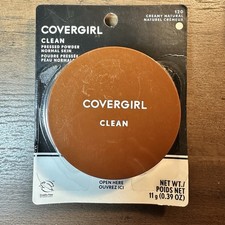 Covergirl Clean Pressed Powder For Normal Skin, 120 Creamy Natural