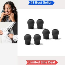 Replacement Ear Tips Silicone 6 Pairs Small Large Digital Stethoscope