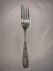 Kirk Stieff Repousse pattern Sterling Silver Dinner Fork