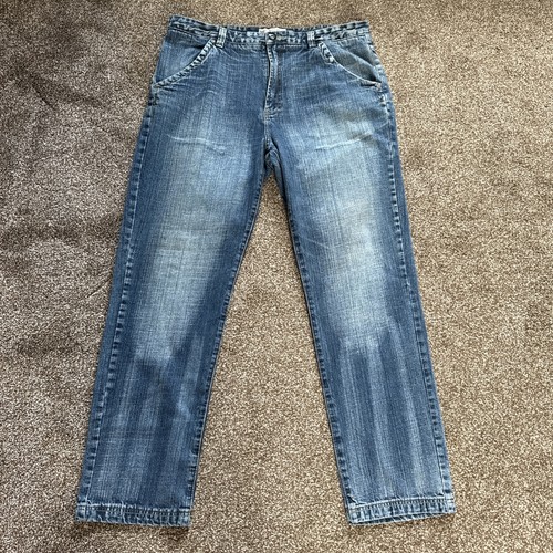Brosh High & Mighty Herren Blue Denim Jeans 40W 33L Big Tall