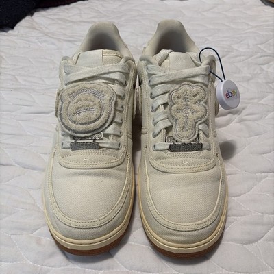 Travis Scott x Nike Air Force 1 Low  Sail  - Size 10.5 (2018)