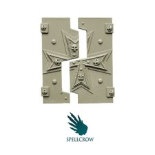 Spellcrow Space Knights 28mm Top Hatch for Light Vehicles - Templars Pack New