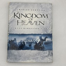 Kingdom Of Heaven Director's Cut 4 Disc DVD Set 2006 Orlando Bloom Liam Neeson