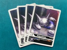 Kapurimon ST5-01 Playset Starter Deck Machine Black Digimon Card Game x4