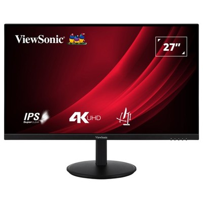 ViewSonic VG2708-4K 27'' (69 cm) 4K UHD-Monitor mit HDR 10, Dual-HDMI und