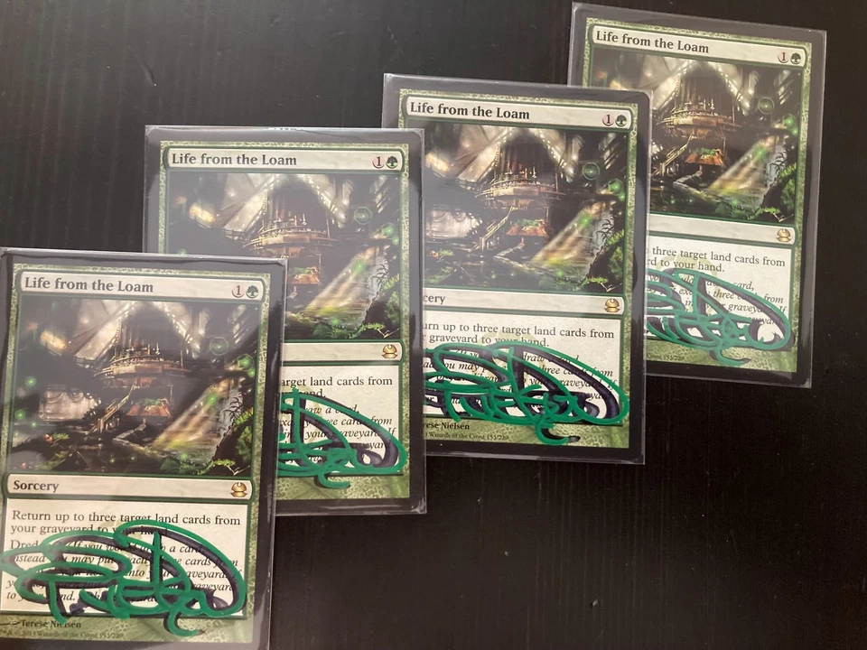 Life from the Loam (Modern Masters) DOUBLE-SIGNED by artist Terese Nielsen. - Image 2 of 2