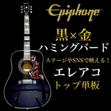 Chitarra elettrica acustica Beef Bone Epiphone Colibrì facile da suonare e regolare