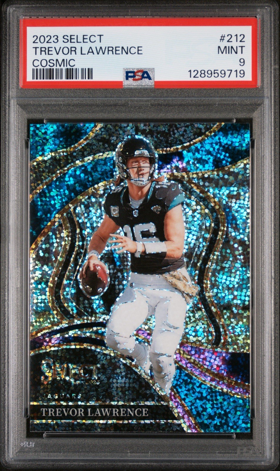 2023 Panini Select - Club Level Trevor Lawrence #212 Cosmic Prizm
