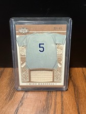 Leaf Lumber 2025 Game-Used Lumber GL-84 Memorabilia Mike Marshall Bronze /45