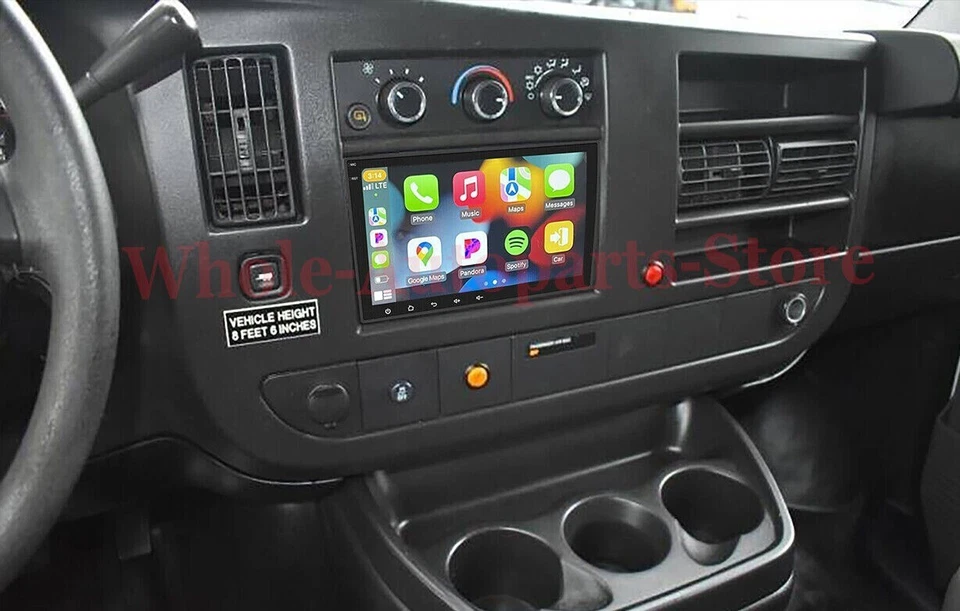For 2008-2024 Chevrolet Express 8" Android 14 Carplay Car Stereo Radio GPS WIFI - Image 4 of 4