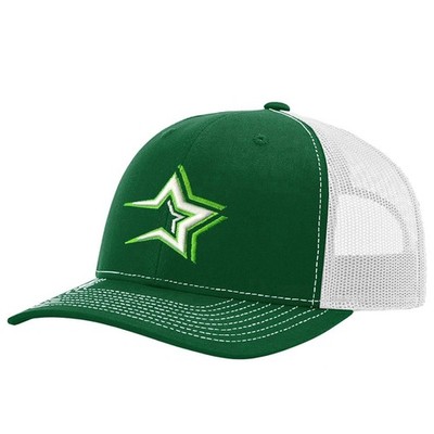 Dominican Baseball Team Caps   Estrellas Orientales   Green / White Hat Embroide