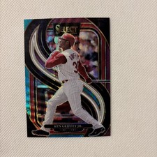 Ken Griffey Jr 2025 Panini Select Premier Level #142 Tri-Color Prizm Reds
