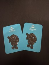 Jellycat selfridges X 2 Inkli Bunny Stickers BNWT Fast Ship