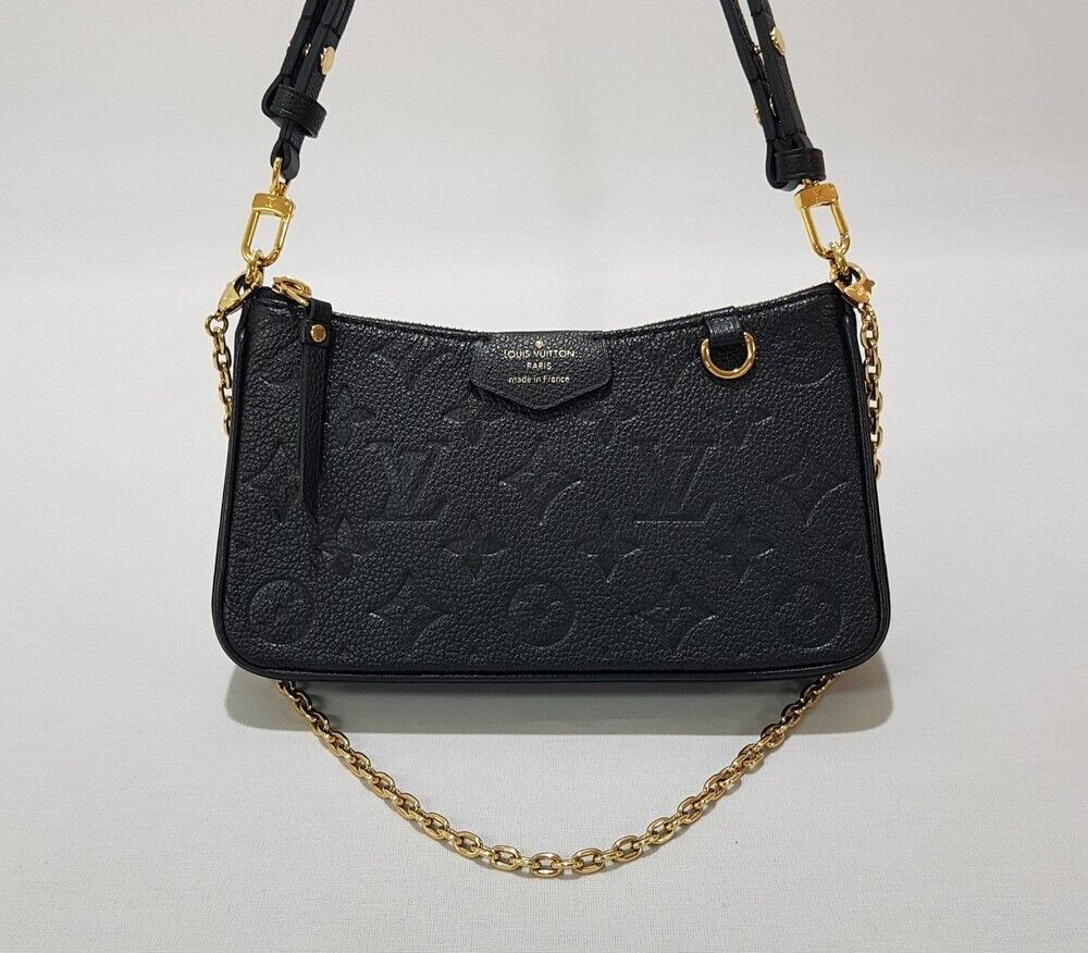 バッグ LOUISVUITTON/PARIS/made-in-France Louis Vuitton Limited Edition Black Embossed Leather Speedy