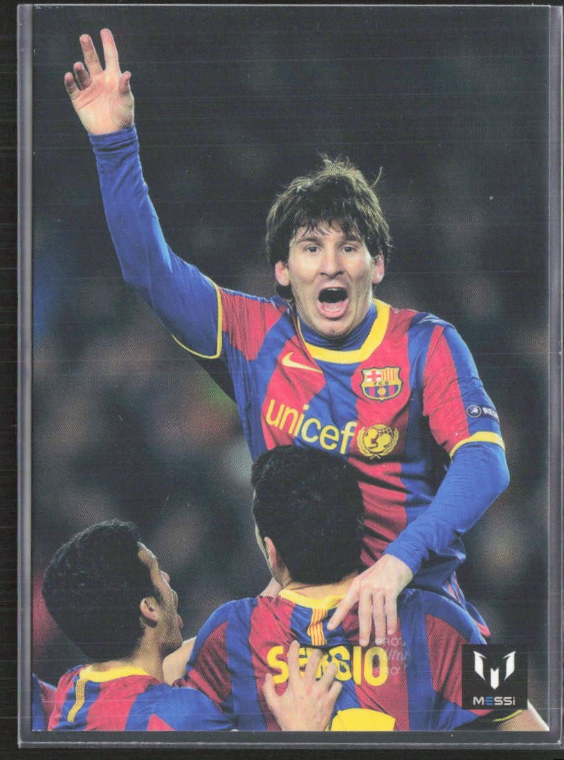 2013 Icons Official Messi Card Collection #25 Lionel Messi FC Barcelona (A5)