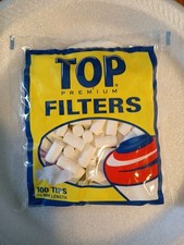 TOP Filter Tips 15MM Per Bag Cigarette 100 Tip Per Bag Free USA Shipping 