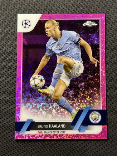 2023 Topps CHROME Erling Haaland Manchester City 121/175 YS50