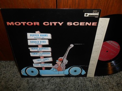 PEPPER ADAMS ''MOTOR CITY SCENE'' BETHLEHEM Japan MONO Donald Byrd JAZZ LP