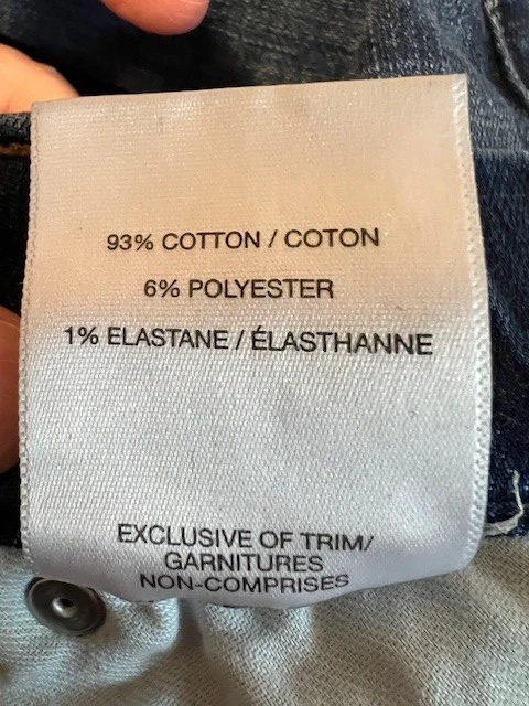 Pantalones de mezclilla para mujer JAG JEANS talla 14W Valentina ajustados azul cintura elástica Foto 4 de 4