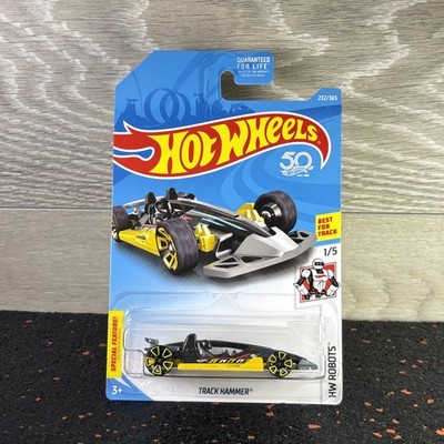 2018 Hot Wheels 50th Anniversary 232/365 HW Robots 1/5 TRACK HAMMER