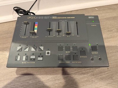 SIMA FX VIDEO ED/IT 4 Digital Special Effects Editor & Audio Mixer W/ 12V 1A