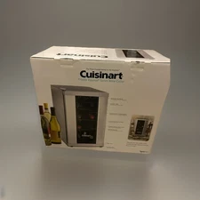 Cuisinart Wine Fridge 8-Bottle Private Reserve Wine Cellar, Silver - CWC-800