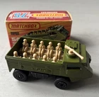 LESNEY MATCHBOX SUPERFAST No54 PERSONNEL CARRIER EXCELLENT BOXED