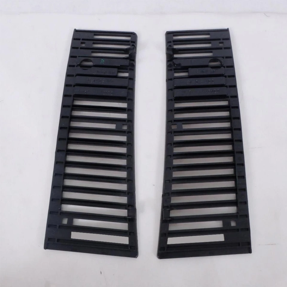 For Nissan D21 Hardbody Pickup 1986-1997 Truck Vent Grille Black Pair LR - Imagem 4 de 4